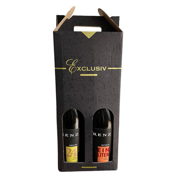 Riesling_Rood_1000 Geschenkverpakking Riesling Trocken en Pinot Noir